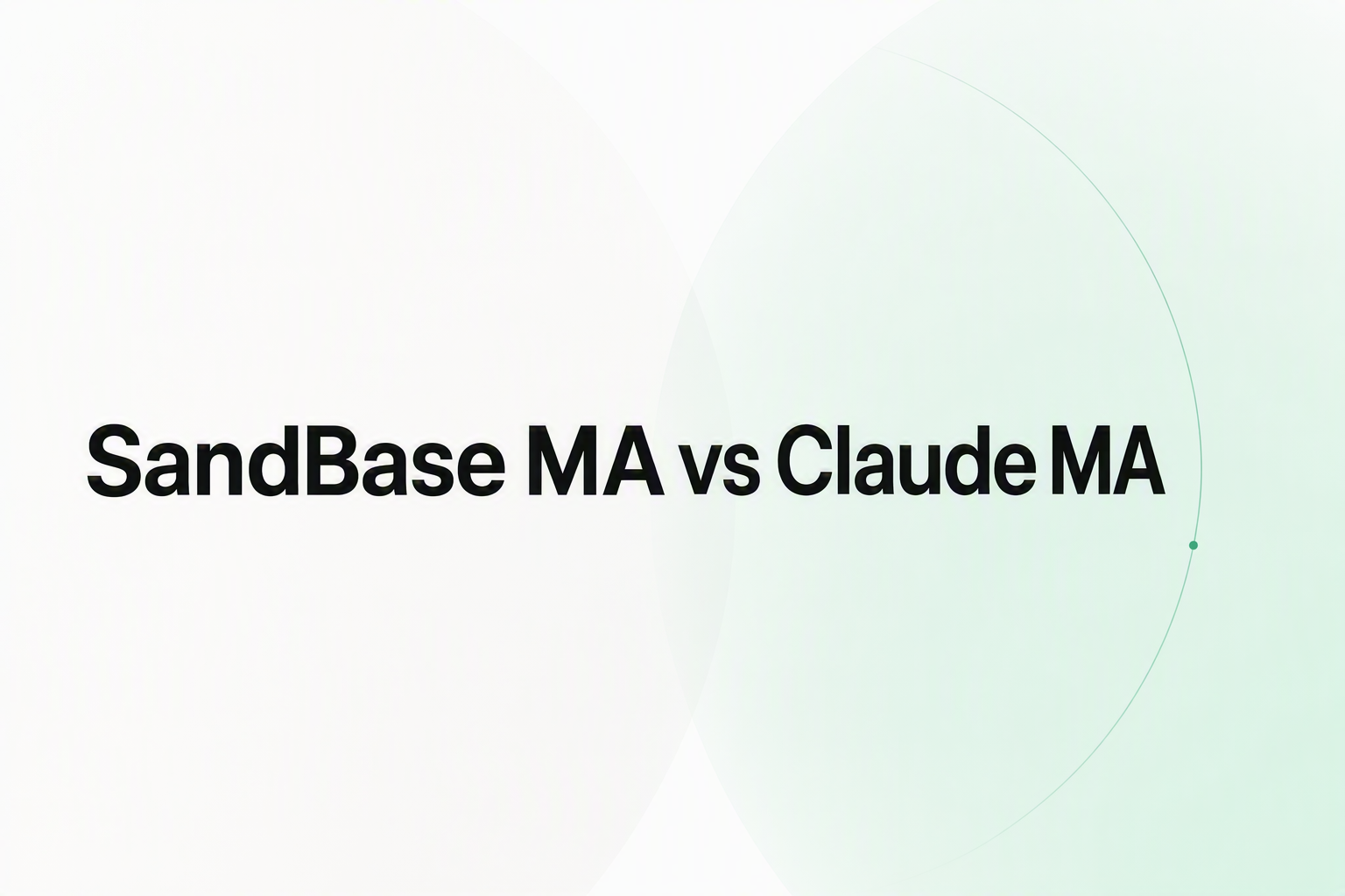 Cover image for SandBase MA vs Claude MA vs DeepSeek Harness (2026)
