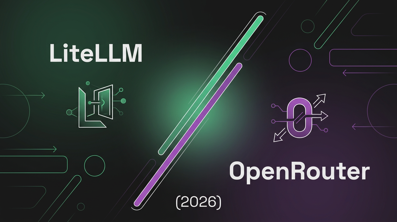 Cover image for LiteLLM vs OpenRouter: Which Model Gateway (2026)