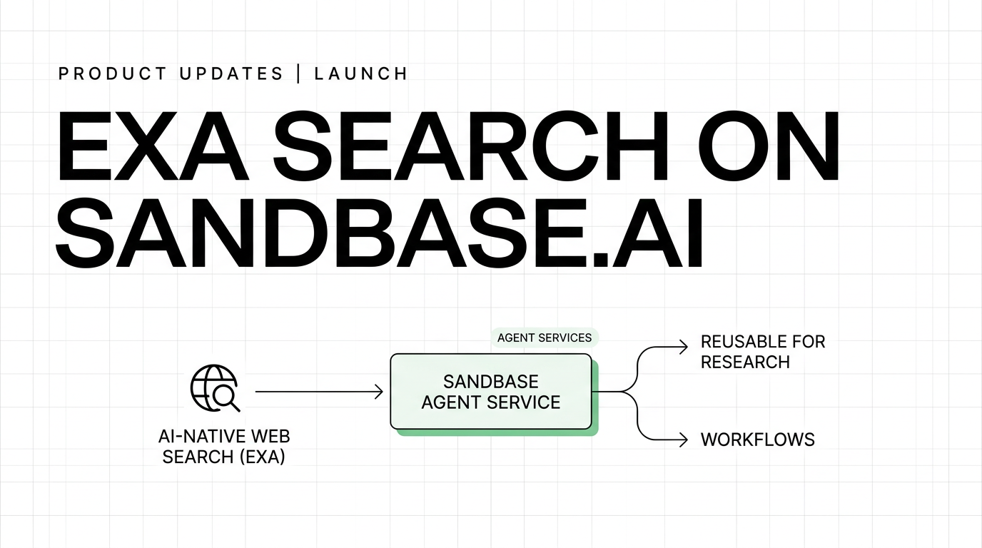 Exa Search on SandBase.ai